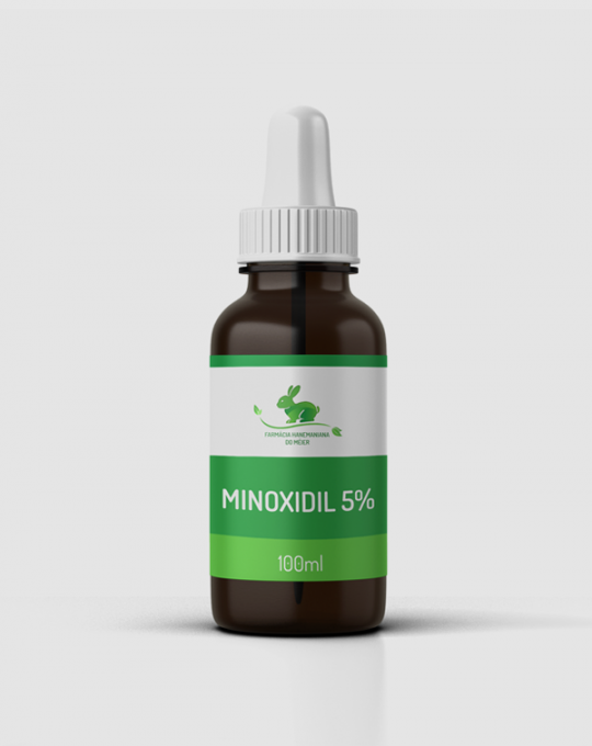 Minoxidil 5% crescimento capilar